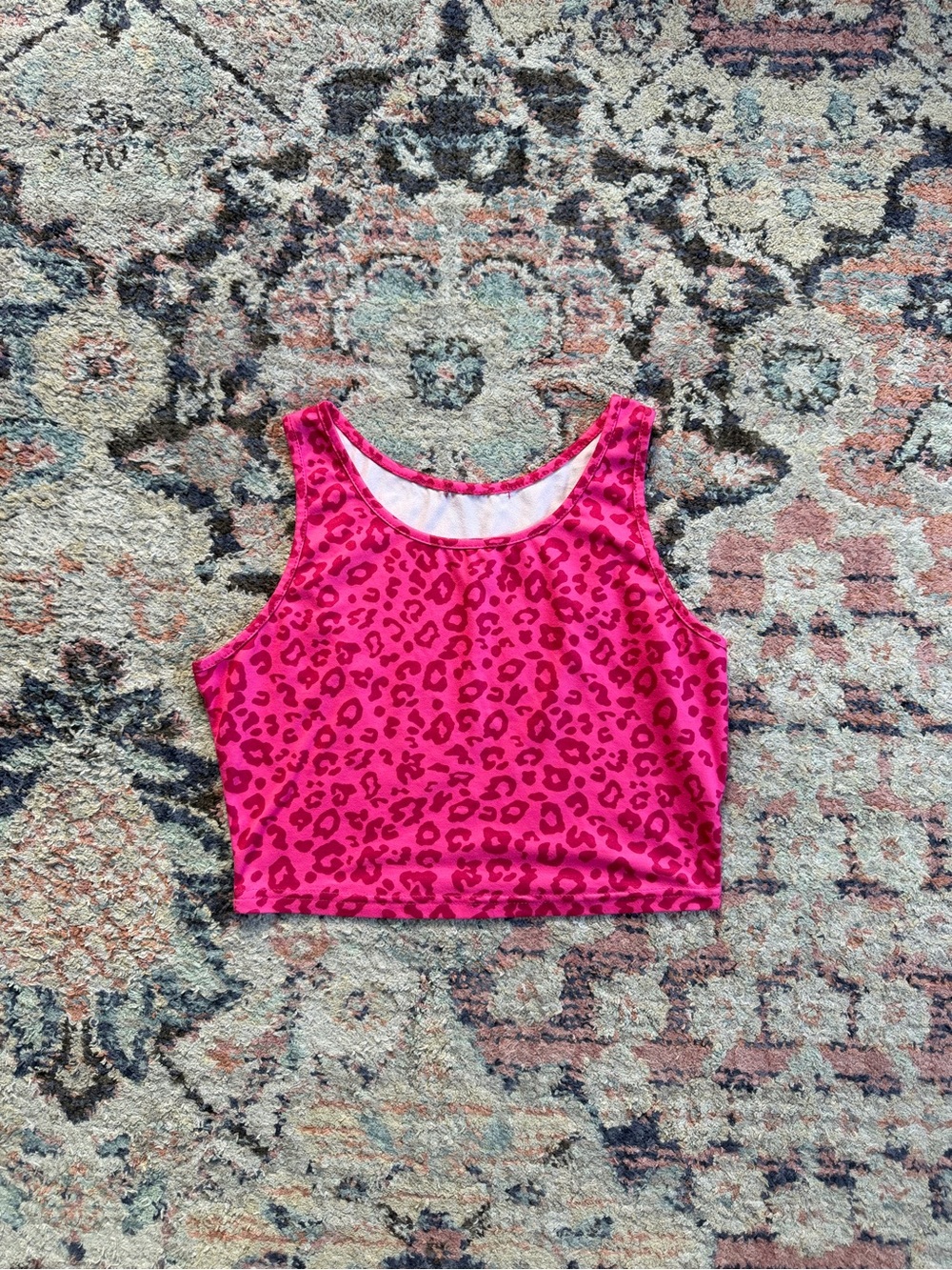 Cheetah Print Crop Top